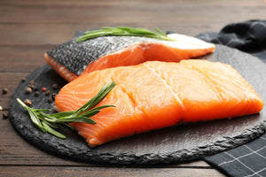NOORSE ZALMFILET MET VEL